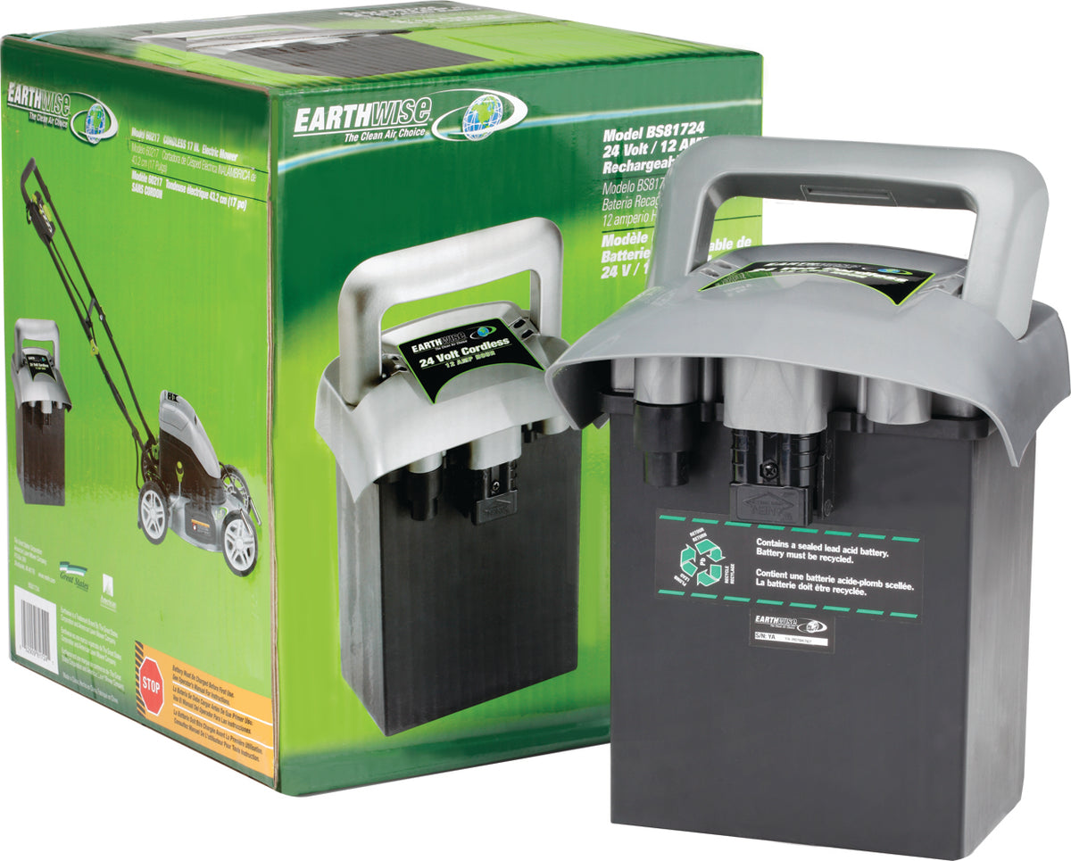 Earthwise 24v outlet mower battery