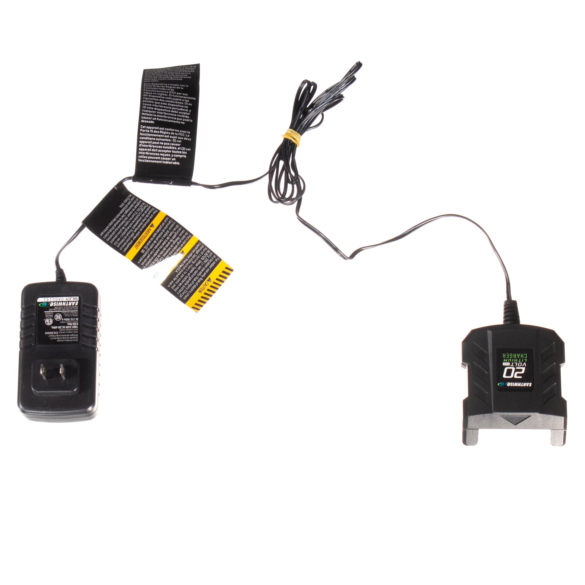 Earthwise 20V Lithium Battery Charger