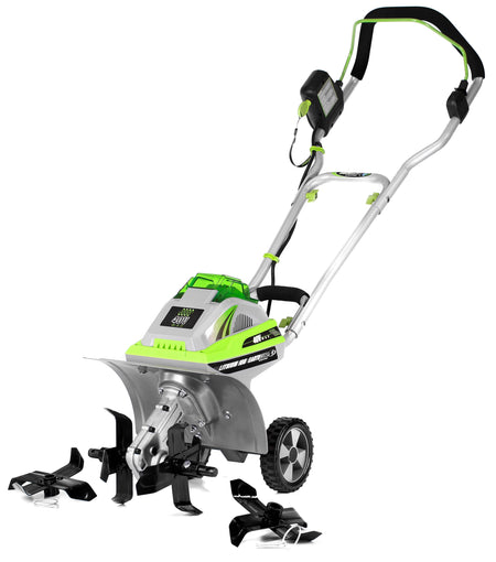 Earthwise Power Tools by ALM 11" 40V 4Ah Lithium Tiller/Cultivator