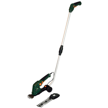 Scotts 6.5" Hedge Blade / 4" Shear 7.2V 2Ah Lithium Shrub Sheer with Pole