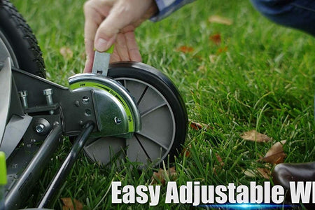 The Best Cut at the Lowest Costs with No Fuel, Oil, or Batteries! // Earthwise 5 Blade Reel Mower