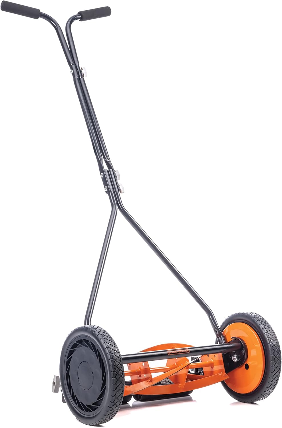 Black+Decker 304-16DB 16-Inch 4-Blade Push Reel Lawn Mower Orange