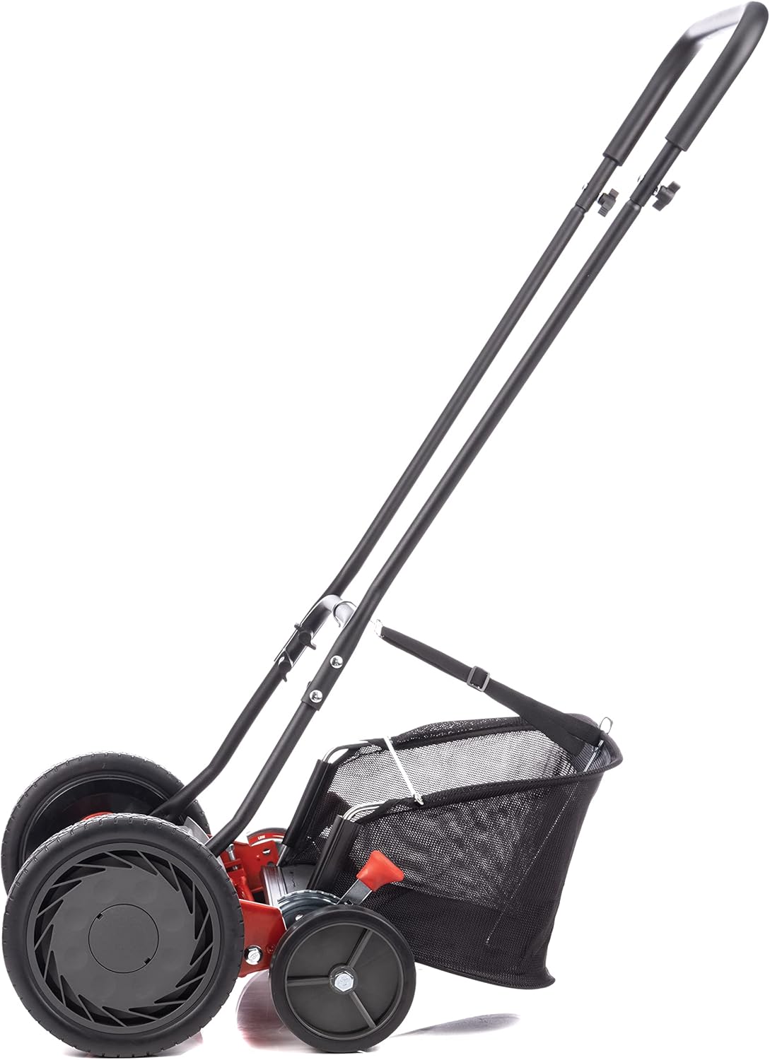 Craftsman 1816-16CR 16-Inch 5-Blade Push Reel Lawn Mower with Grass Catcher, Red