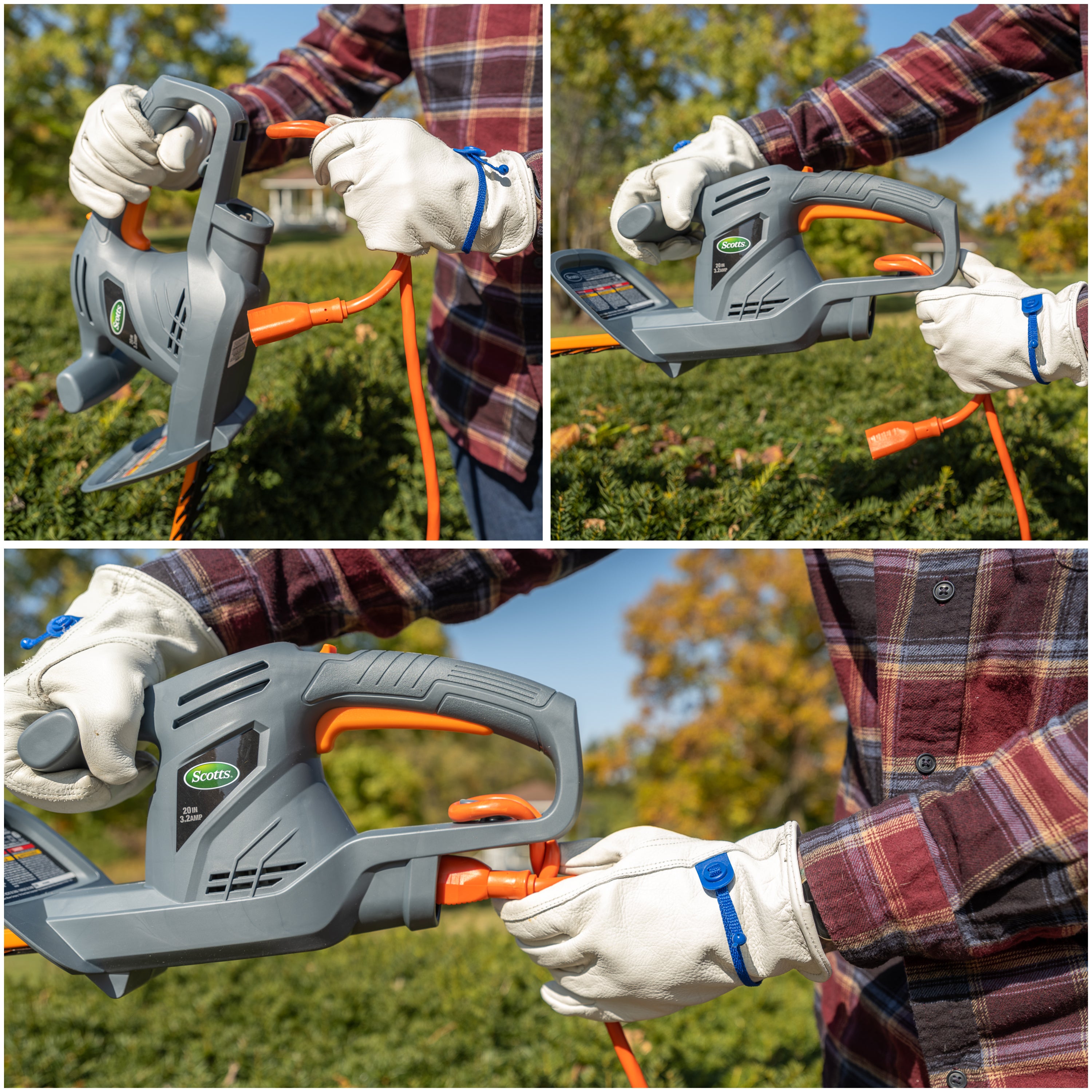 Scotts 20 3.2-Amp 120V Corded Hedge Trimmer – American Lawn Mower
