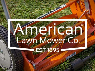 American Lawn Mower Company 1725-16GC 16-inch 7-Blade Reel Mower with –  American Lawn Mower Co. EST 1895