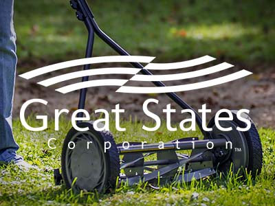 Great States 815-18 18-Inch 5-Blade Push Reel Lawn Mower, 18-Inch, 5-Blade,  Grey & American Lawn Mower Company 1204-14 14-Inch 4-Blade Push Reel Lawn
