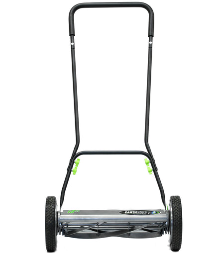 Earthwise 18" Manual Reel Mower with Trailing Wheels