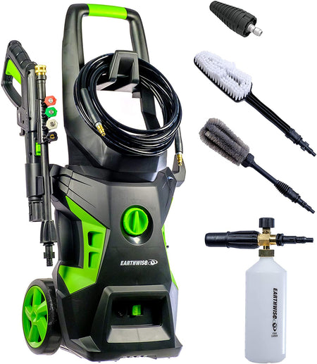 Earthwise Power Tools by ALM 2050 psi Cannister Pressure Washer Bundle - Black