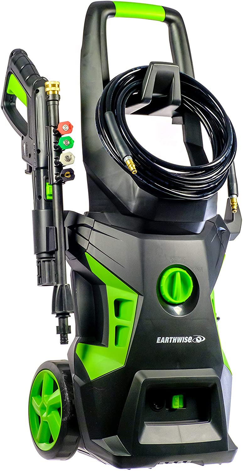 Earthwise Power Tools by ALM 2050 psi Cannister Pressure Washer Bundle - Black