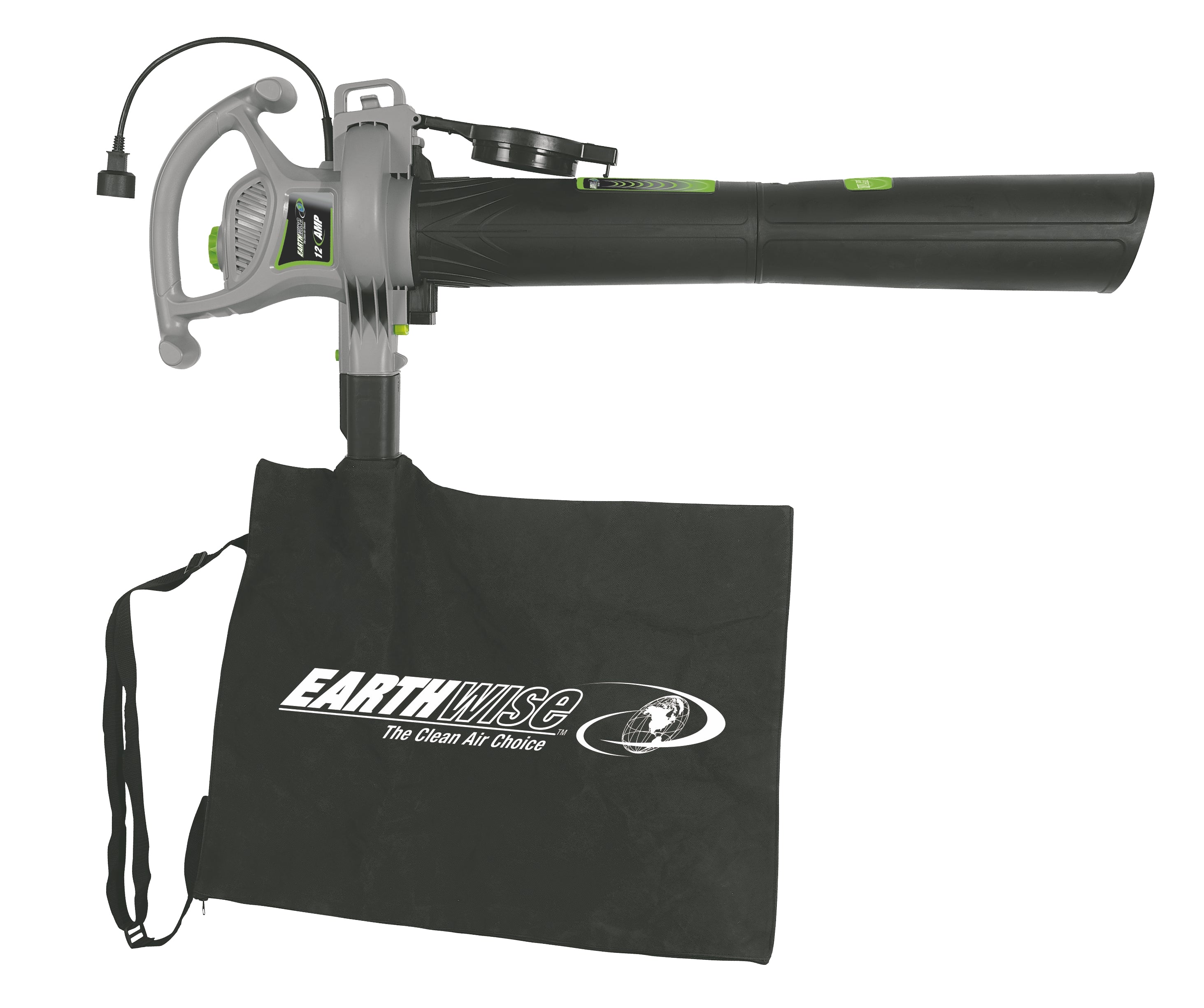 Earthwise Power Tools by ALM 12-Amp 120V Corded Blower Vacuum
