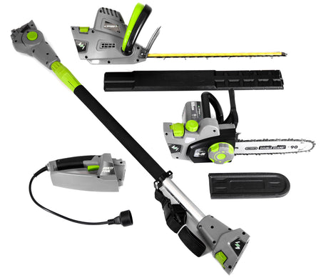 Earthwise 120V Corded 4 in 1 Pole Saw/Hedge Trimmer