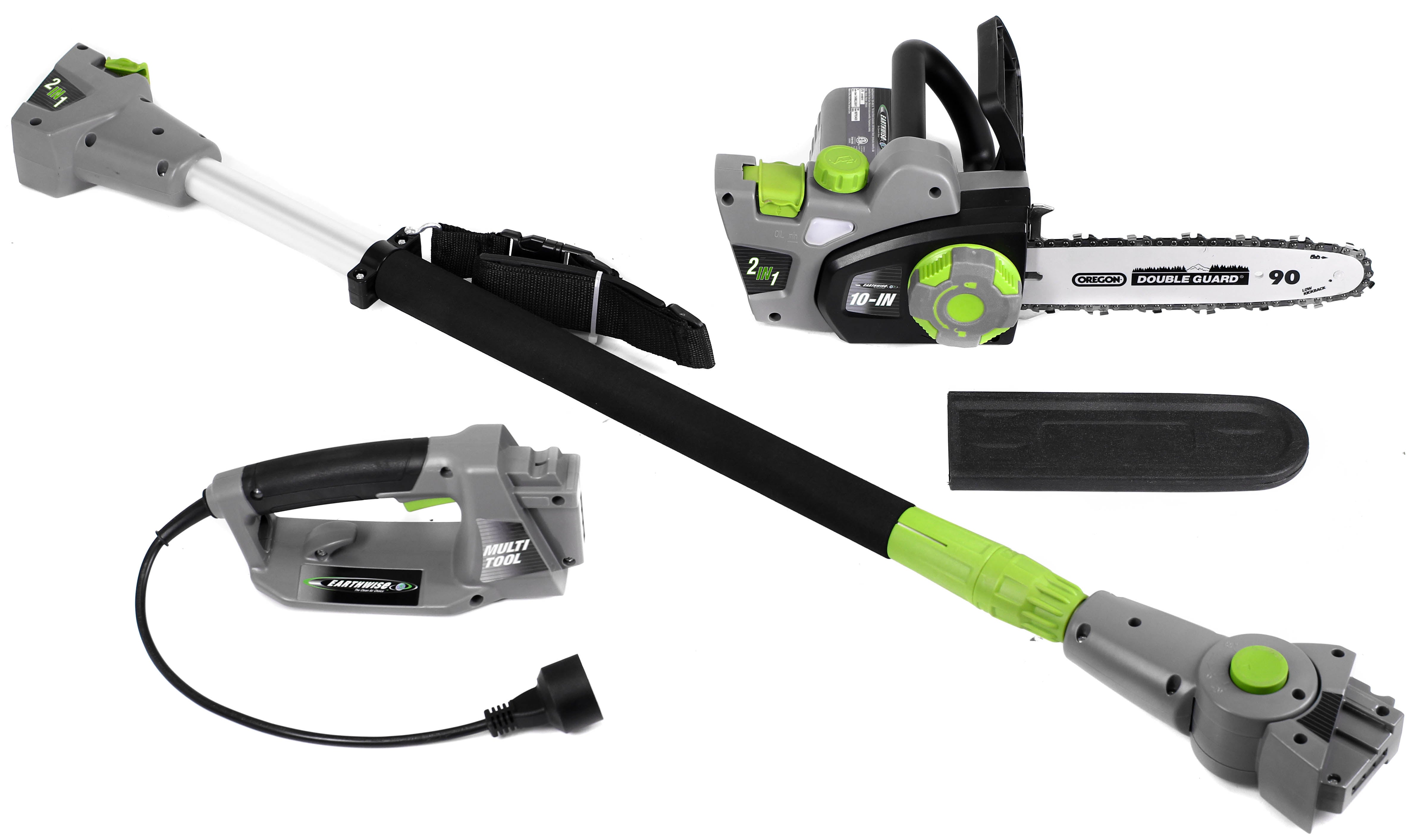 Earthwise Power Tools by ALM 10" 7-Amp 120V Corded 2 in 1 Pole Saw
