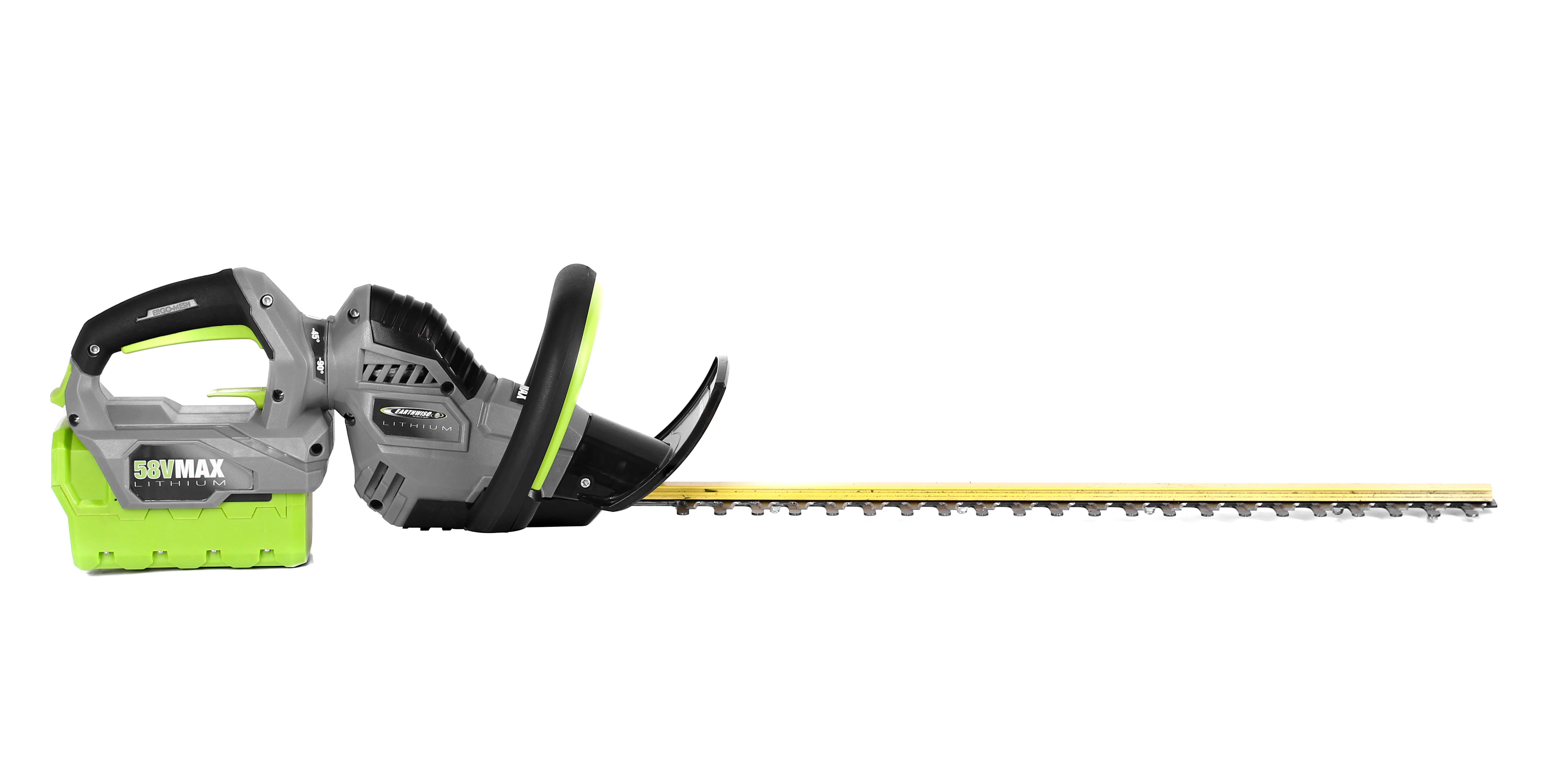 Earthwise Power Tools by ALM 24" 58V 2Ah Lithium Hedge Trimmer