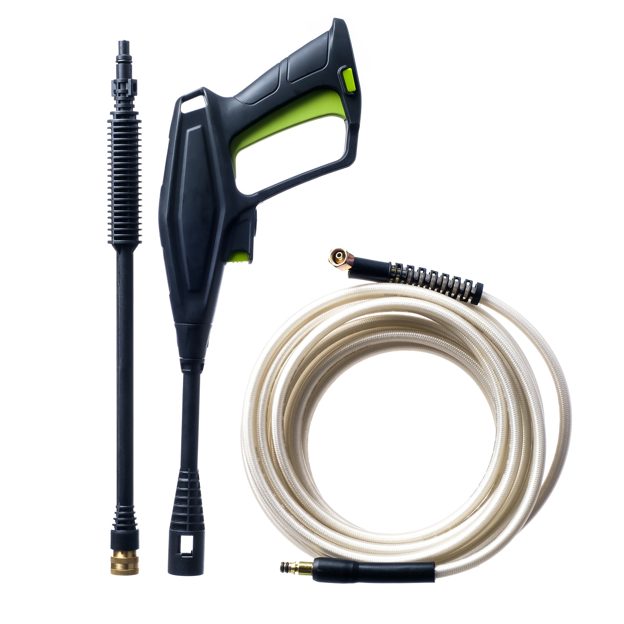 Pressure Hose, Gun, and Lance FOR MODELS PW18503 & PW20003FS CONSISTING OF  FB619-02-27 HOSE, FQ-7 GUN HANDLE, AND FQ-7B SPRAY LANCE., H.T.S.